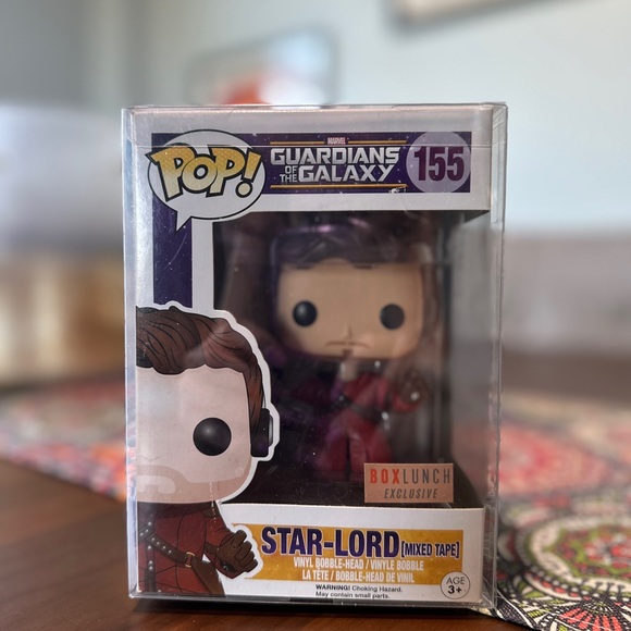 Funko Star-Lord Mixed Tape Vinyl Bobble-Head - Picture 1 of 6